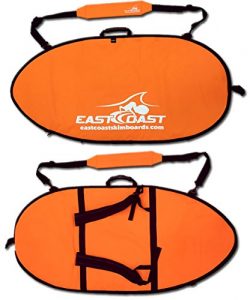 East Coast Skimboards ECS Skimboard Travel Bag – Small 45” (Neon Orange)