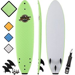 SBBC – 7’ Soft Top Surfboard – || 7ft Ruccus || – Fun Performance Foam Surfboa ...