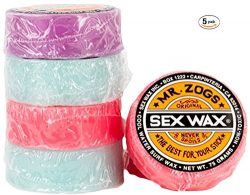 Mr. Zogs Sexwax Sex Wax Mixed 5 Pack – Color May Vary