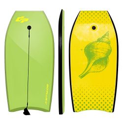 Goplus 41 inch Super Bodyboard EPS Core, IXPE Deck, HDPE Slick Bottom, Light Weight Perfect Surf ...