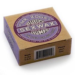 Sex Wax Mr Zogs Quick Humps Warm Surf Wax One Size Cold Cool