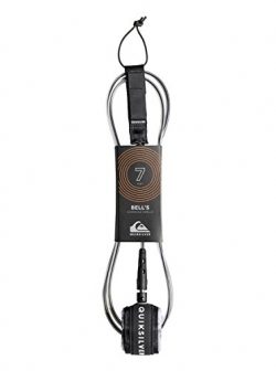 Quiksilver Bell’s 7′ Surfboard Leash – Black