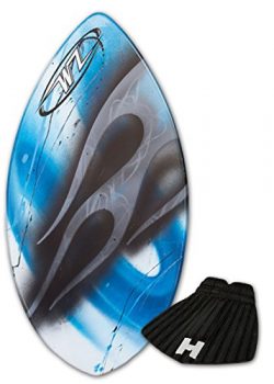 Skimboard Package for beginners – 36″ Fiberglass Wave Zone Squirt plus Board Bag and ...