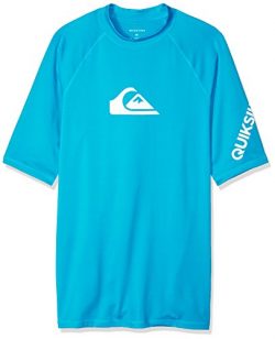 Quiksilver Men’s All Time SS Short Sleeve Surf Tee Rashguard