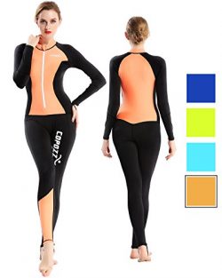 COPOZZ Wetsuit Mens Womens Youth Wetsuit – Full Body UV Protection – For Diving Snor ...