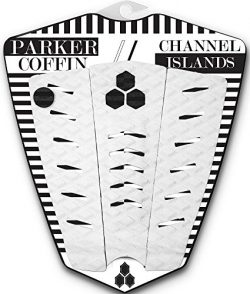 Channel Islands Surfboards Parker Coffin Traction Pad, White, One Size