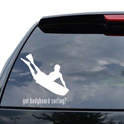 GOT BODYBOARD SURFING SURFER Decal Sticker Car Truck Motorcycle Window Ipad Laptop Wall Decor &# ...