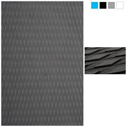 ABAHUB Non-Slip Traction Pad Deck Grip Mat 30in x 20in Trimmable EVA Sheet 3M Adhesive for Surfb ...