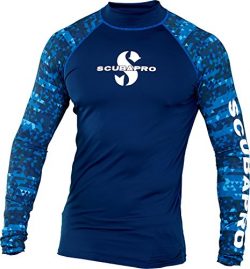 ScubaPro Men’s UPF 50 Long Sleeve Rash Guard