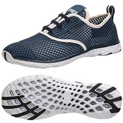 Adorllya Water Shoes for Women Men Mesh Aqua Shoes Slip on Hiking Swim Shoes