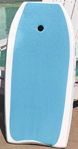 PrimeOneOnline #1 Super Lightweight Bodyboard Perfect for Surfing, at the Lake and around the Po ...