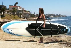 Better Surf…than Sorry 2 PACK Big Board Schlepper Adjustable Standup Paddle Board Surfboar ...